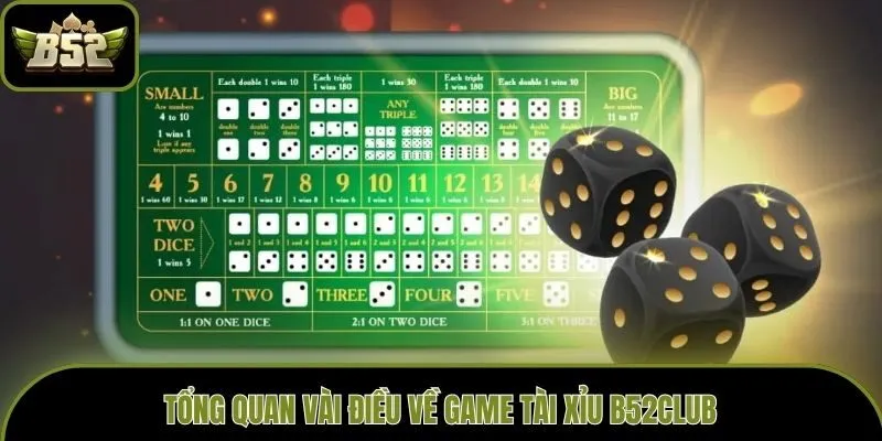 Tổng quan vài điều về game Tài Xỉu B52club